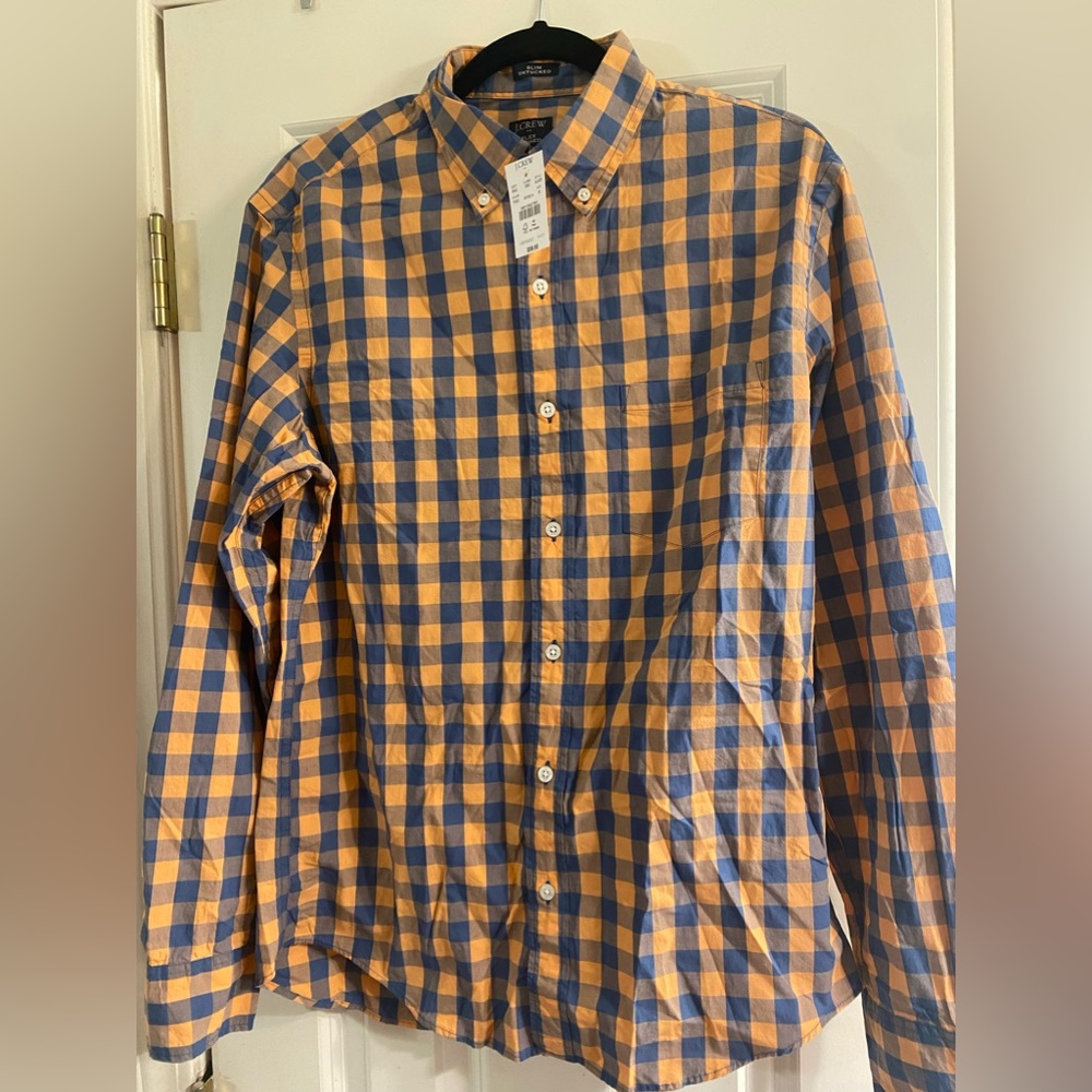 J. Crew shirt men’s slim untucked